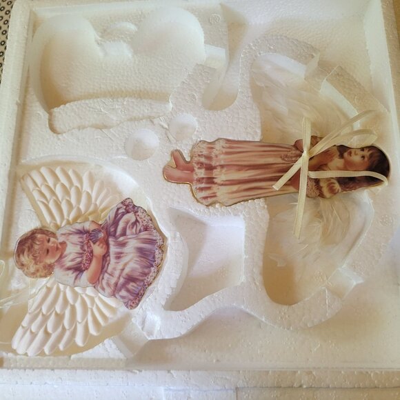 Bradford Edition Heavens Little Angels 68690 Ornament B9707  Dona Gelsinger - Picture 1 of 7